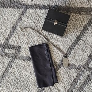 Emporio Armani Dog Tag Chain Necklace with gift box and bag